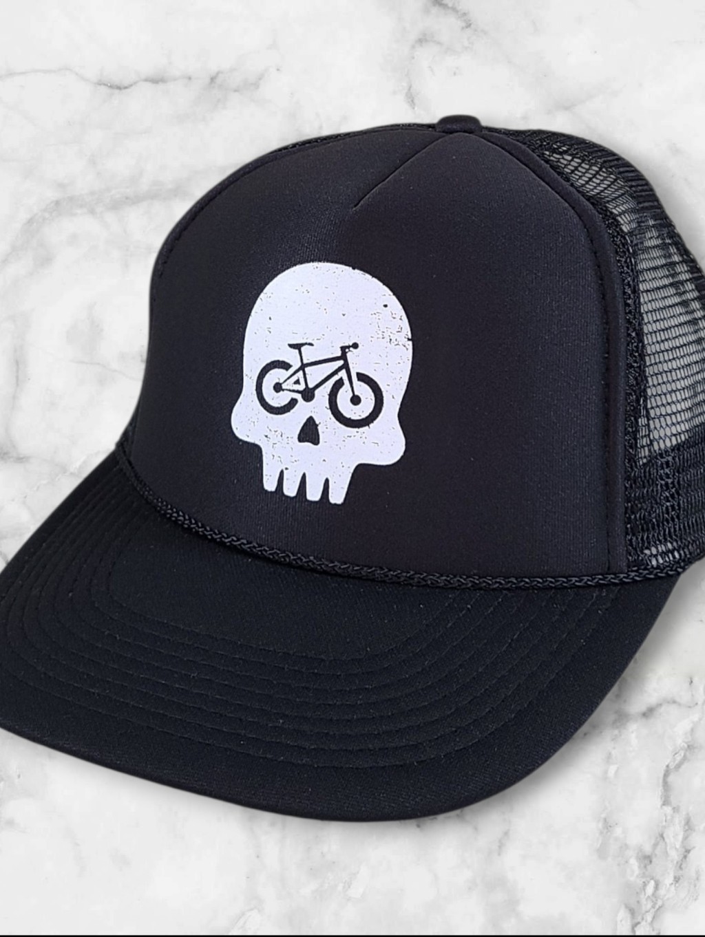 New Mens Vintage Skull Adjustable Snapback Cap Hat